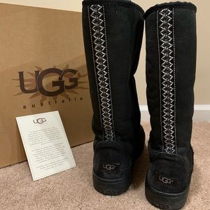 UGG Ultra Tall Boots Black Size 10